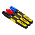 STANLEY FatMax 0-47-315 3-Piece Permanent Chisel Tip Construction Marker Set