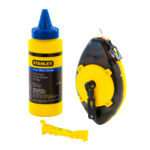 STANLEY 0-47-465 30-მეტრიანი მოსანიშნი ძაფი ლურჯი ცარცით