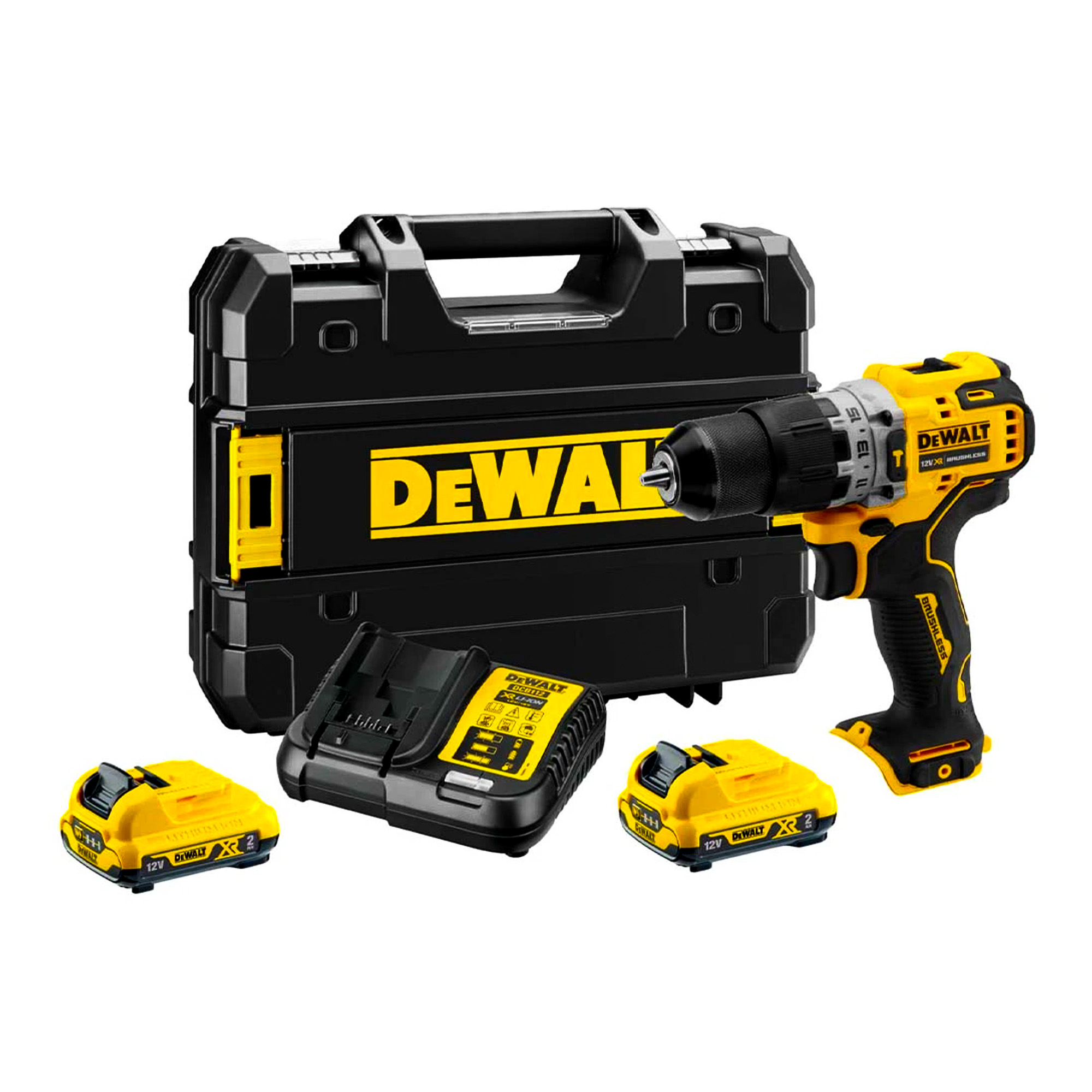 DCD701D2 DeWALT DCD701D2 12V XR Brushless Sub-Compact Drill Driver Kit - Image 1