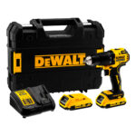 DeWALT DCD709D2T 18V XR Atomic Compact Brushless Hammer Drill Driver Kit