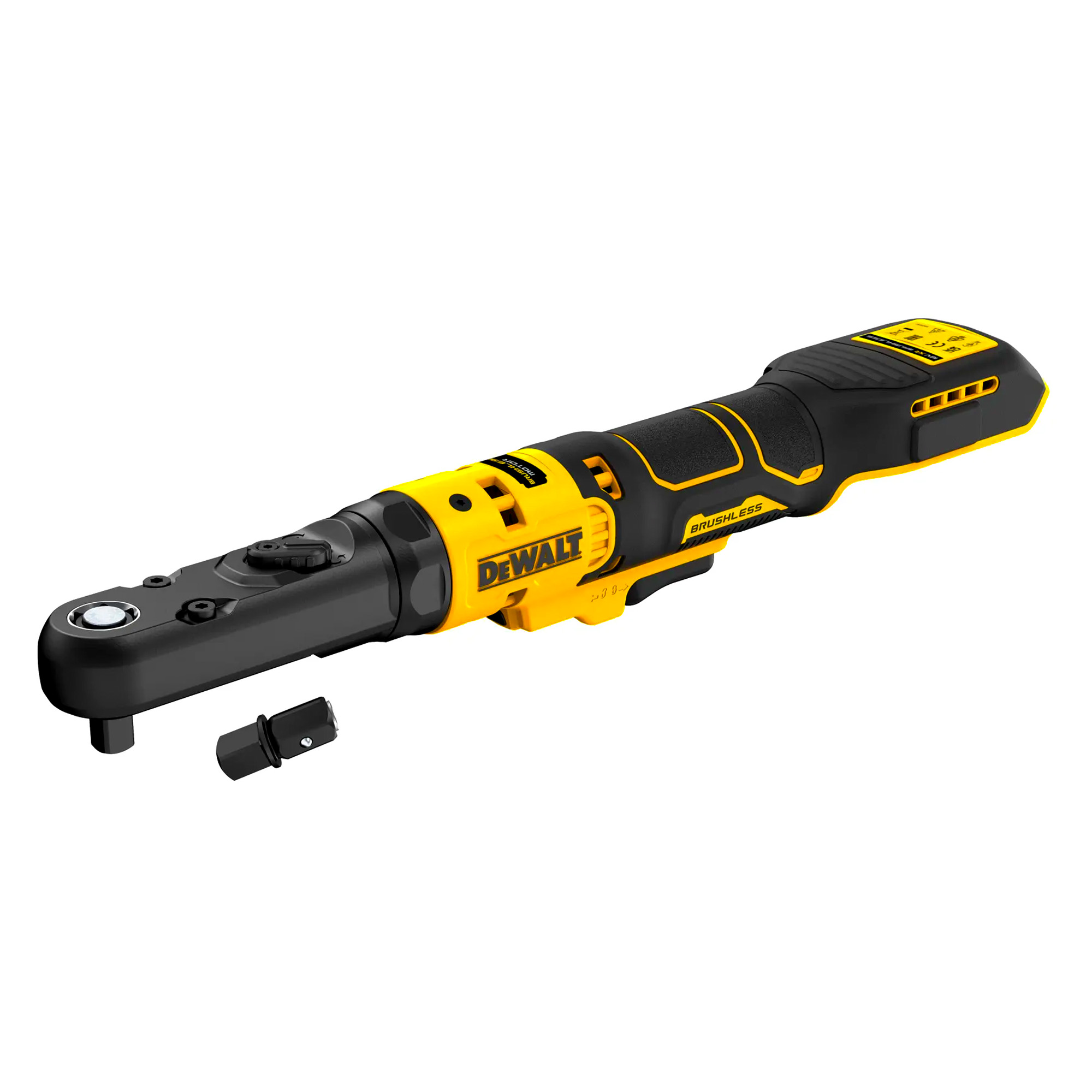 DCF510N DeWALT DCF510N 18V XR უნახშირო კუთხური ქანჩდამჭერი (3/8" / 1/2" ცვლადი თავაკებით) - Image 1