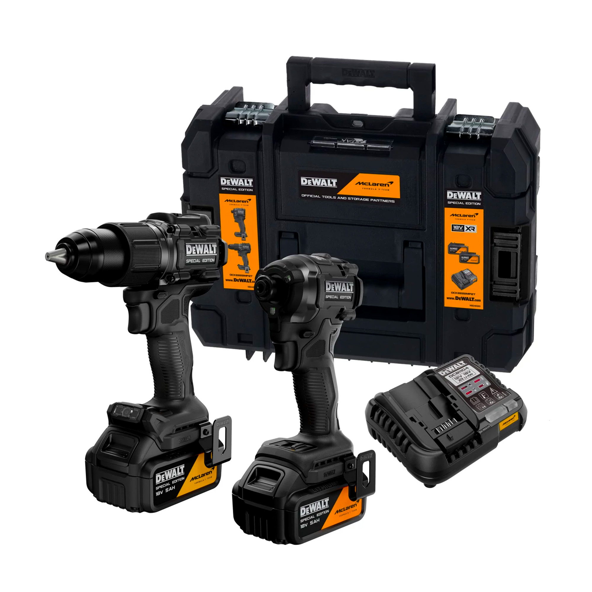 DCK2222MP2T.jpg DEWALT DCK2222MP2T-QZ 18V XR Brushless 2-Tool Kit - Image 1