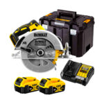 DeWALT DCS570P2 18V XR Brushless 190mm Circular Saw Kit (2x 5.0Ah)