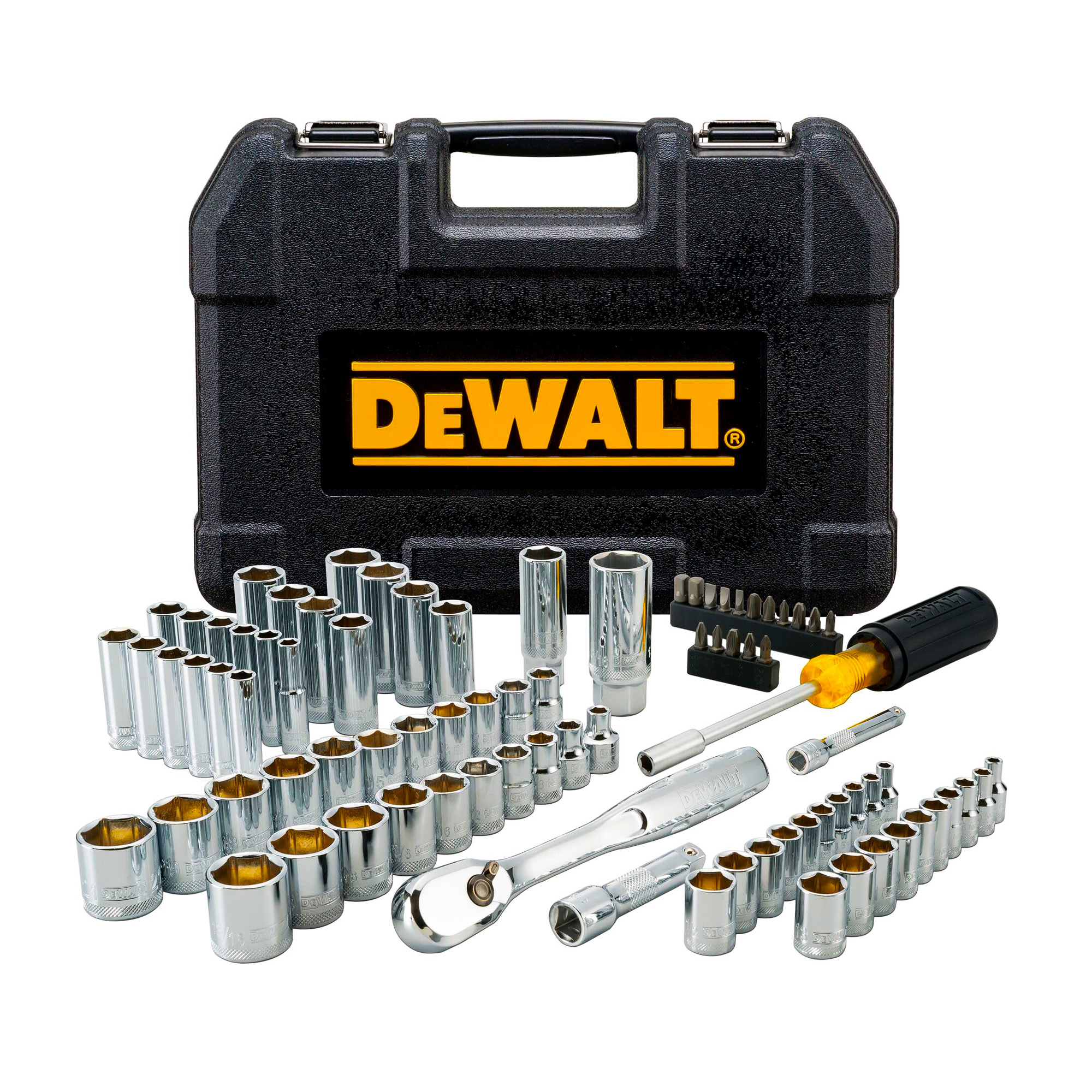 DWMT81531-1 DeWALT DWMT81531-1 84-Piece Mechanics Tool Set - Image 1